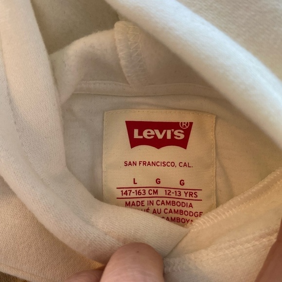 Levi’s Hoodie/Sweatshirt size Youth Large (BY) - Picture 5 of 10